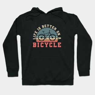 LIFE IS BETTER ON A BIKE RETRO Hoodie